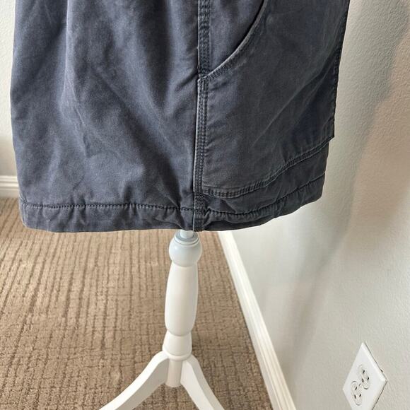 Carhartt women's hooded sherpa lined distressed  coat gray/blue size XL (16-18) - Picture 7 of 16